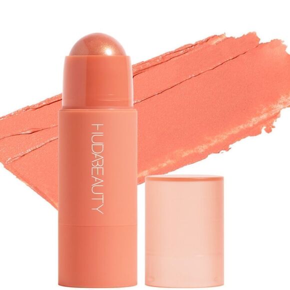 HUDA Cream Blush Stick in Perky Peach - Picture 6 of 11